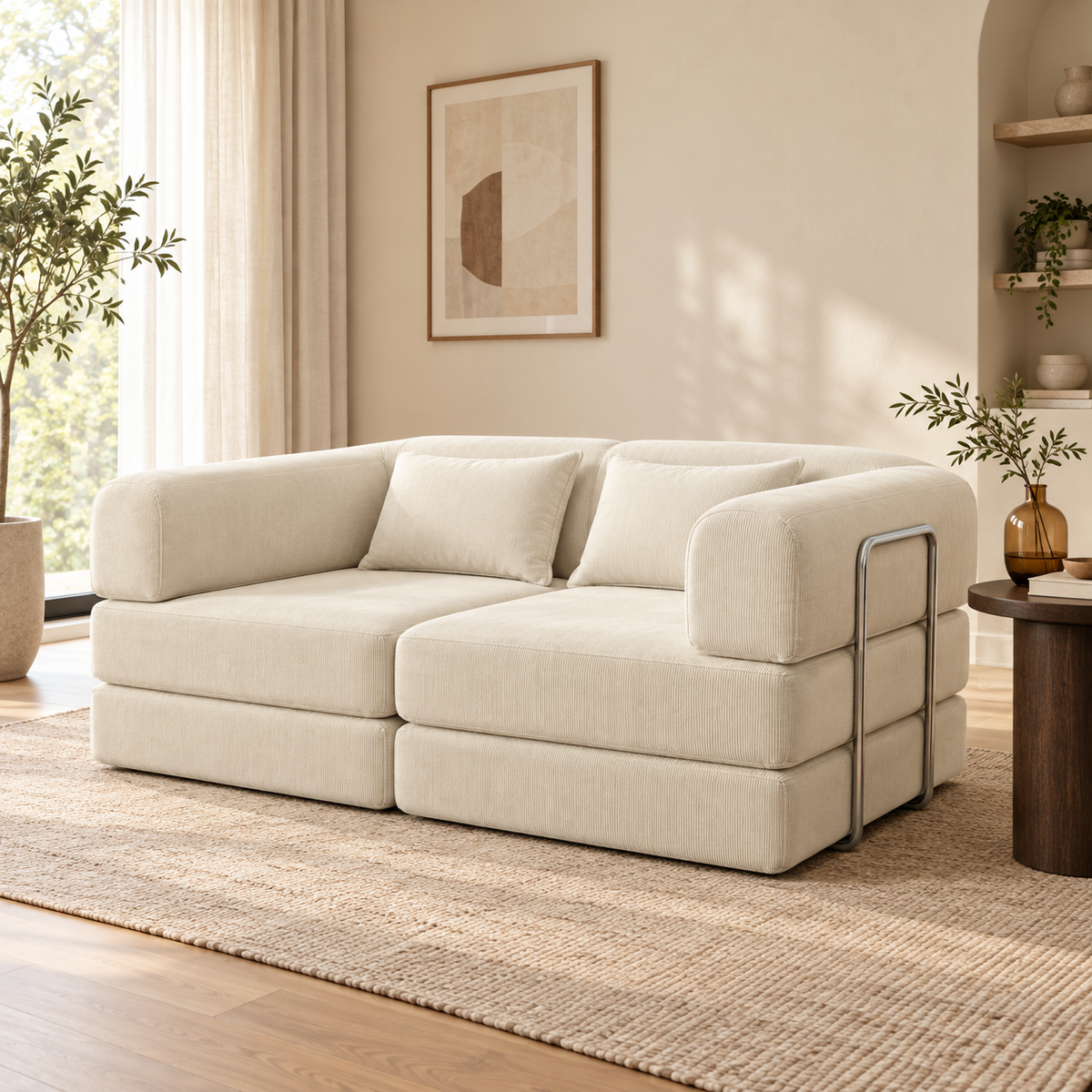 Foldaway 4-in-1 Lounge Sofa