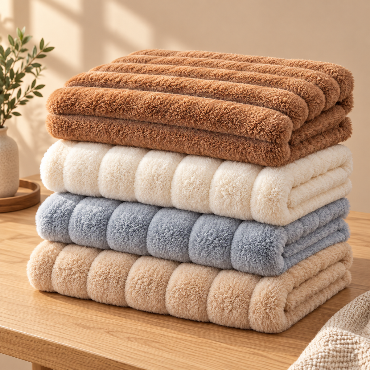 Cloud Rib Plush Sofa Cover